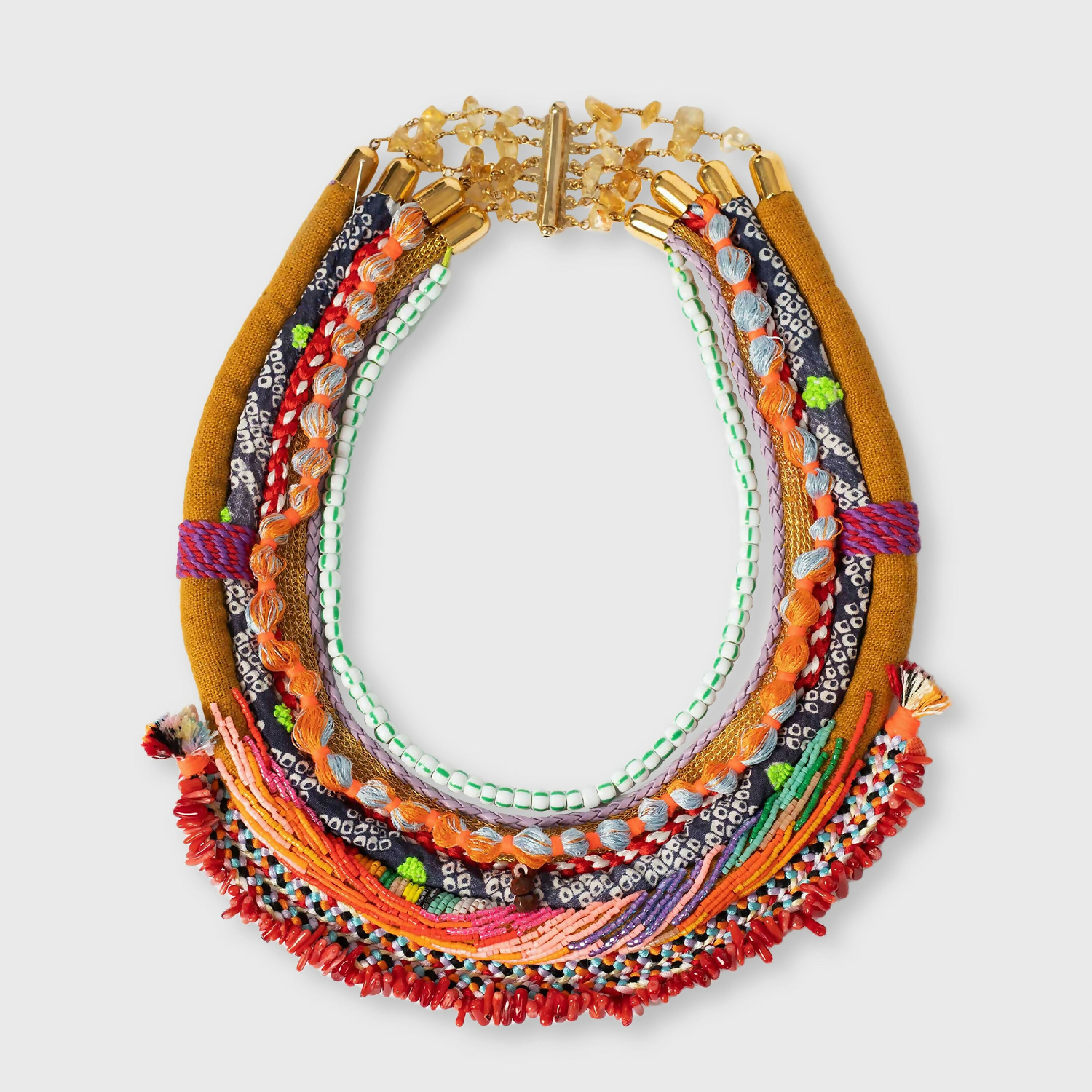 Collier MAA Rouge | EMPREINTES Paris
