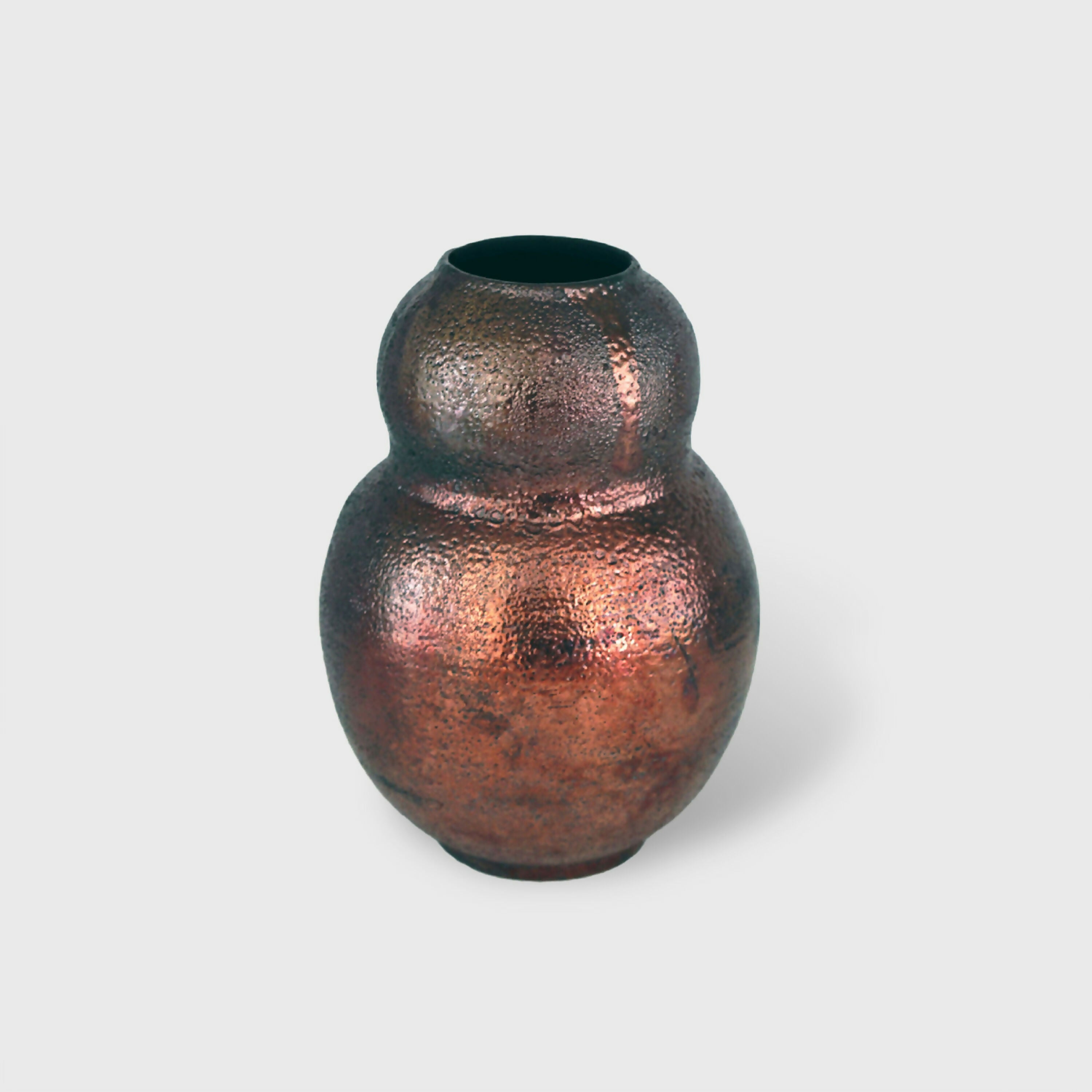 vase_raku_rouge_cuivre_calebasse_potje copie | EMPREINTES Paris