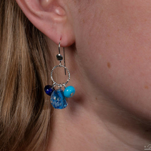 Boucles d'oreilles Emilie vertes | EMPREINTES Paris - EMPREINTES Paris