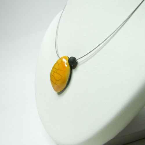 Collier Solo Lune jaune | EMPREINTES Paris - EMPREINTES Paris
