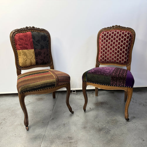 paire_de_chaises_art_nouveau_style_louis_xv_creation_patchwork_unique_atelier_frederic_moulin copie | EMPREINTES Paris - EMPREINTES Paris