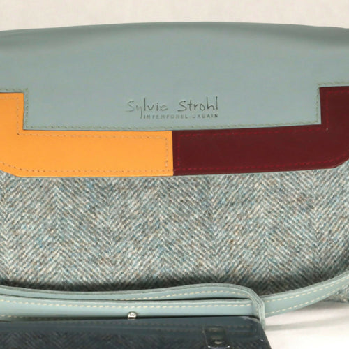 sac_a_main_raphael_tweed_vert_sylvie_strohl | EMPREINTES Paris - EMPREINTES Paris