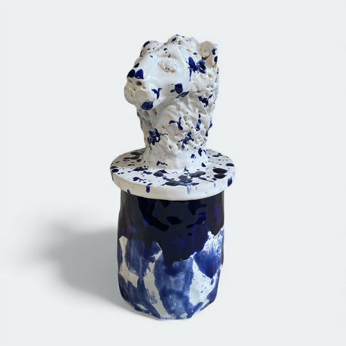 Pot au Lion Bleu de Sèvres | EMPREINTES Paris - EMPREINTES Paris
