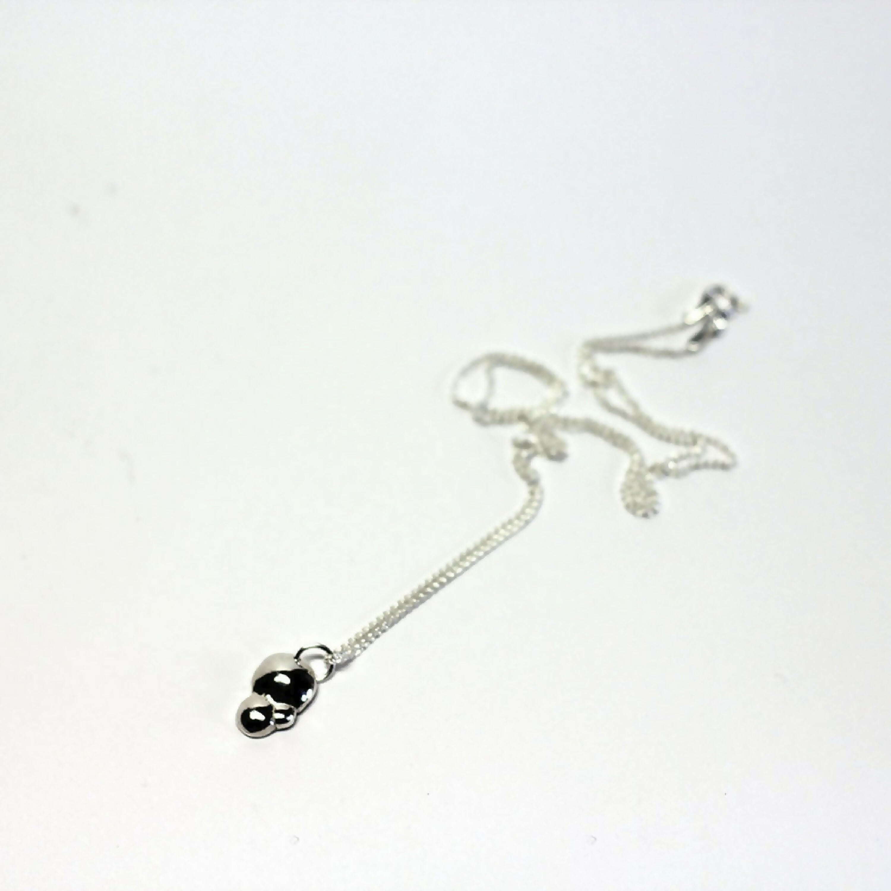 Collier Corail mini en argent massif recyclé | EMPREINTES Paris