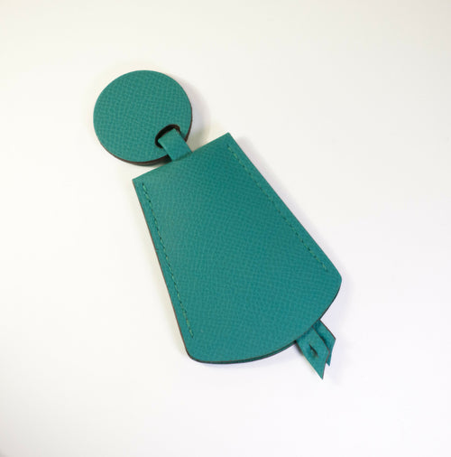 porte_clefs_vert_emeraude_julie_troncin_maroquinerie copie | EMPREINTES Paris - EMPREINTES Paris
