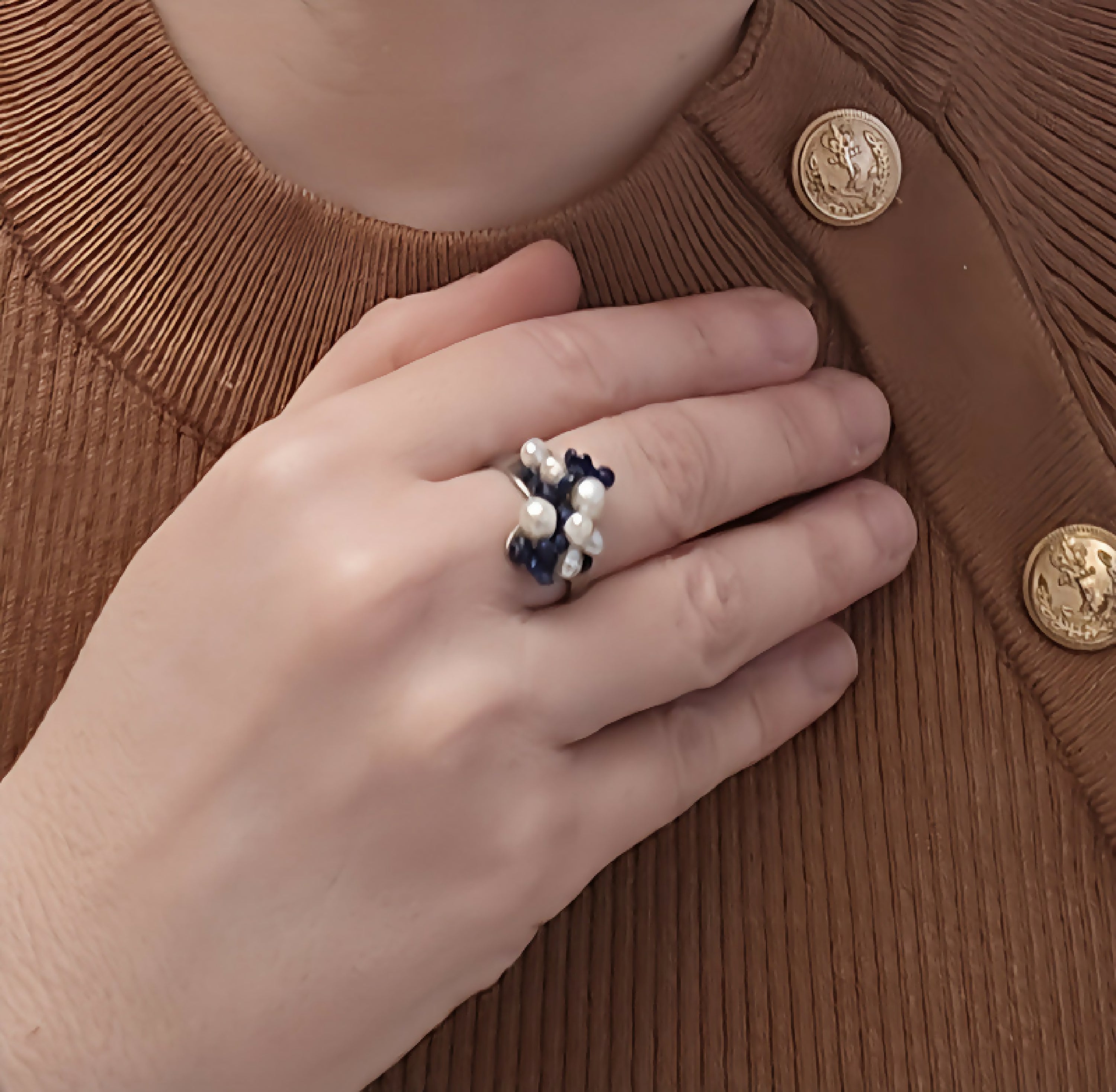 bague_bouquet_delicat_refractions_en_chaines_rec_bijoux copie | EMPREINTES Paris