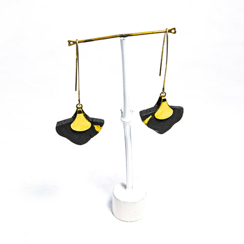 boucles_doreilles_hime_sashi_dai_kintsugi_ginko_9_charcoal_eskimeit copie | EMPREINTES Paris - EMPREINTES Paris