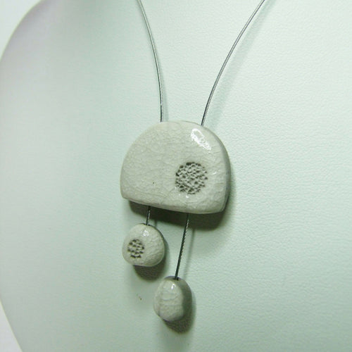 Collier Pendule gris | EMPREINTES Paris - EMPREINTES Paris