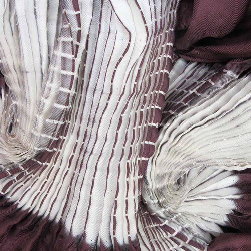 Foulard Court Plissé Twill de Soie MINIPLI 040 | EMPREINTES Paris - EMPREINTES Paris