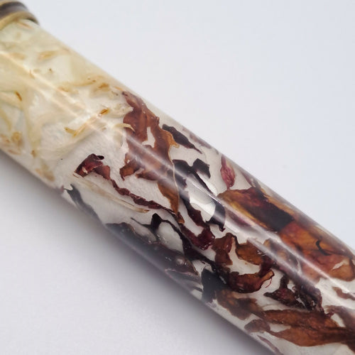 Roller fleuri de centaurées et de roses G144 | EMPREINTES Paris - EMPREINTES Paris