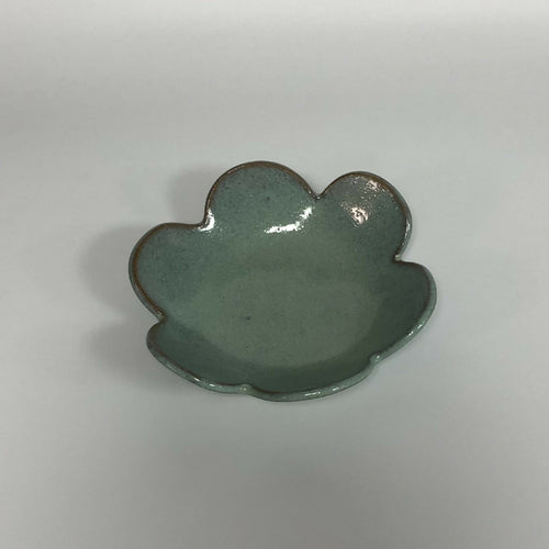 Sarlat turquoise Coupelle fleur | EMPREINTES Paris - EMPREINTES Paris