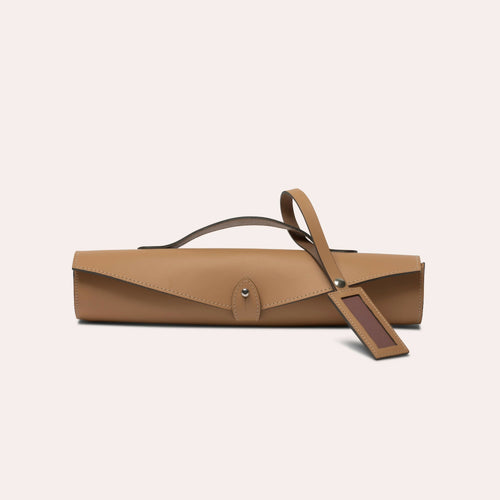 Trousse à feu en cuir camel | EMPREINTES Paris - EMPREINTES Paris