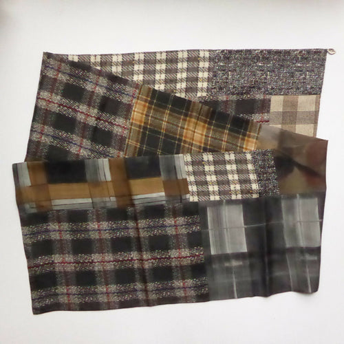 Grande écharpe soie gris-taupe | EMPREINTES Paris - EMPREINTES Paris