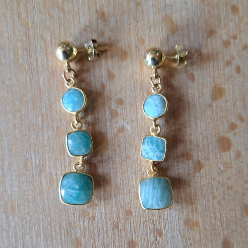 boucles_doreilles_avec_amazonites_thierry_dhaine copie | EMPREINTES Paris - EMPREINTES Paris