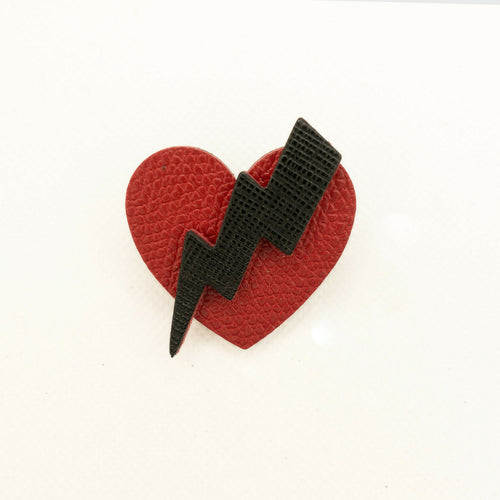broche_coup_de_foudre_rougenoire_julie_troncin_maroquinerie | EMPREINTES Paris - EMPREINTES Paris