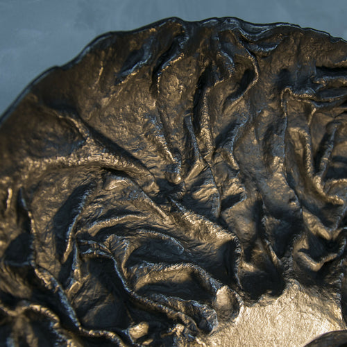 sculpture_murale_lumineuse_texturee_noire_metallisee_namib_s_kif_studio copie | EMPREINTES Paris - EMPREINTES Paris