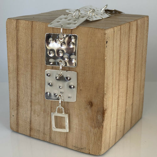 bracelet_en_argent_massif_martele_squares_artyssia copie | EMPREINTES Paris - EMPREINTES Paris