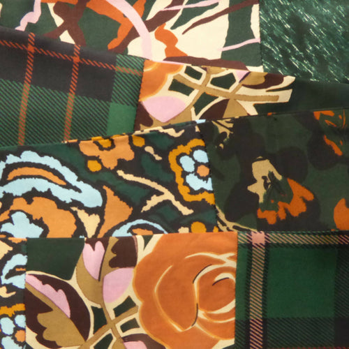 Bandeau soie Flower graphic | EMPREINTES Paris - EMPREINTES Paris