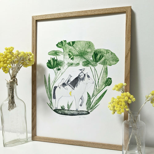 Estampe Le caillou gris | EMPREINTES Paris - EMPREINTES Paris