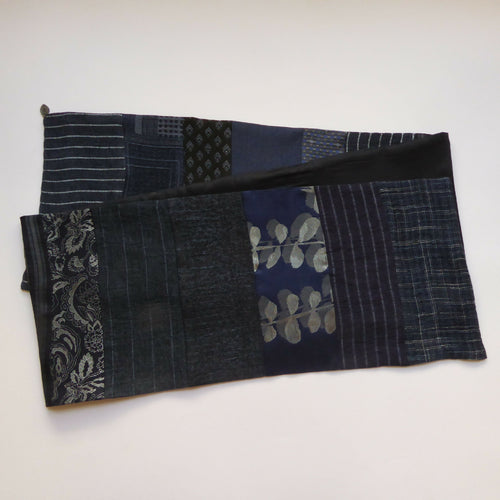 Écharpe intemporelle homme- bleu indigo | EMPREINTES Paris - EMPREINTES Paris