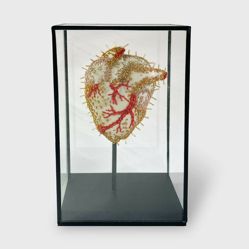 Sculpture Mon Coeur hérissé doré | EMPREINTES Paris - EMPREINTES Paris