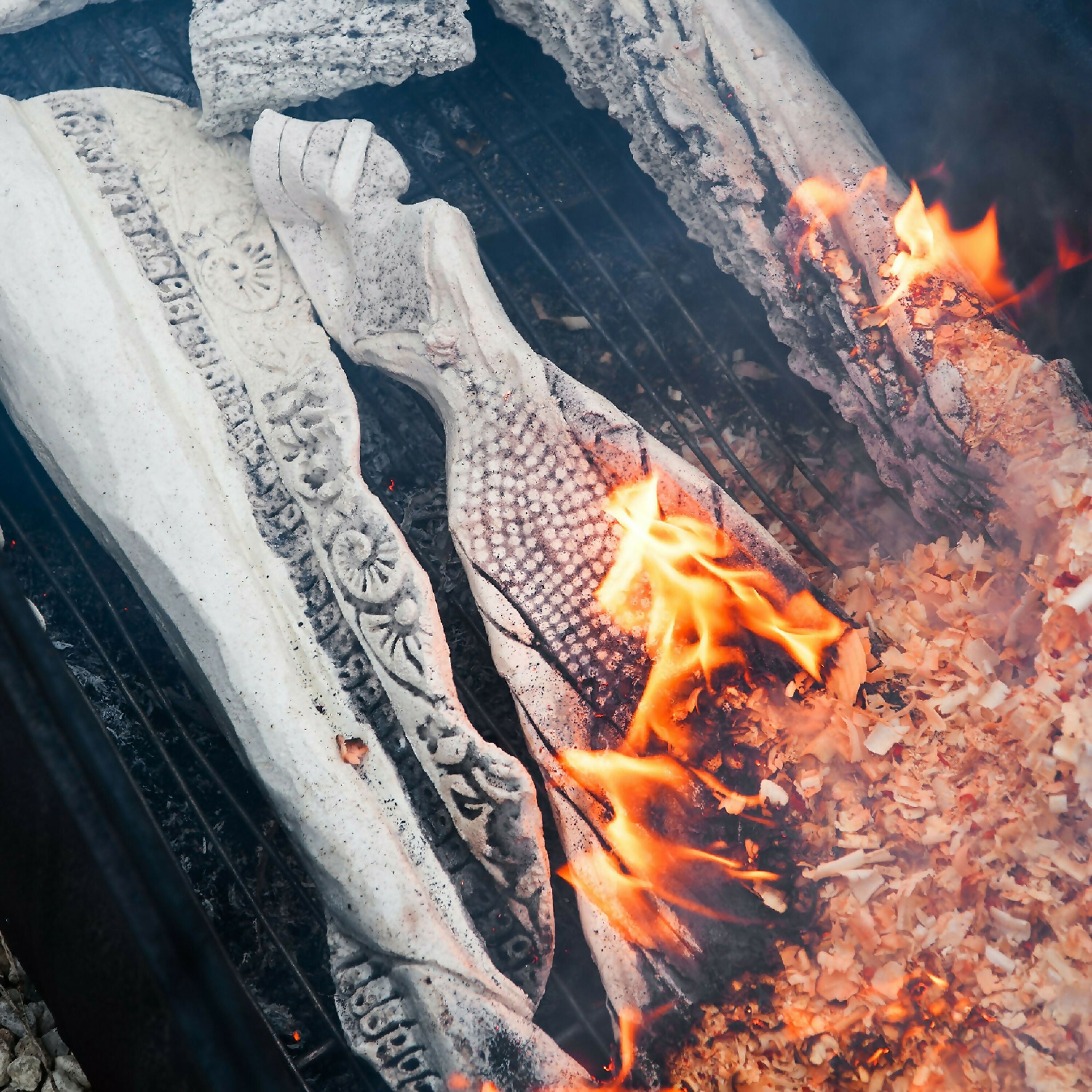 sculpture_raku_et_feuille_or_marie_juge_sculpteur_raku copie | EMPREINTES Paris