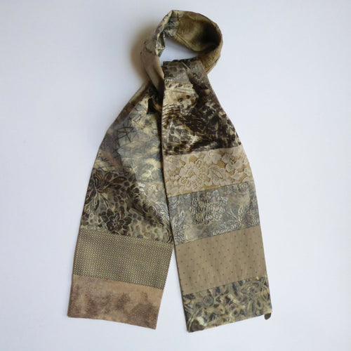 Écharpe bijou -Mordoré | EMPREINTES Paris - EMPREINTES Paris