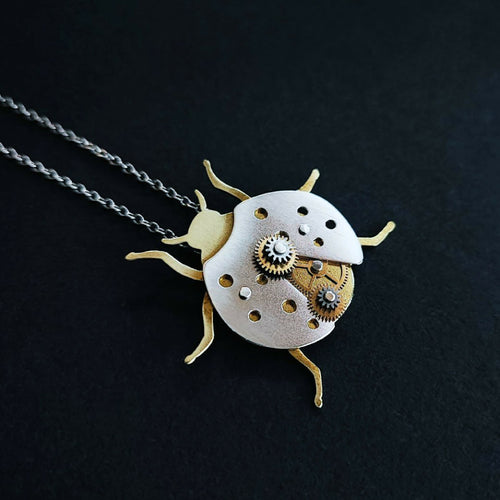 Collier coccinelle mécanique | EMPREINTES Paris - EMPREINTES Paris