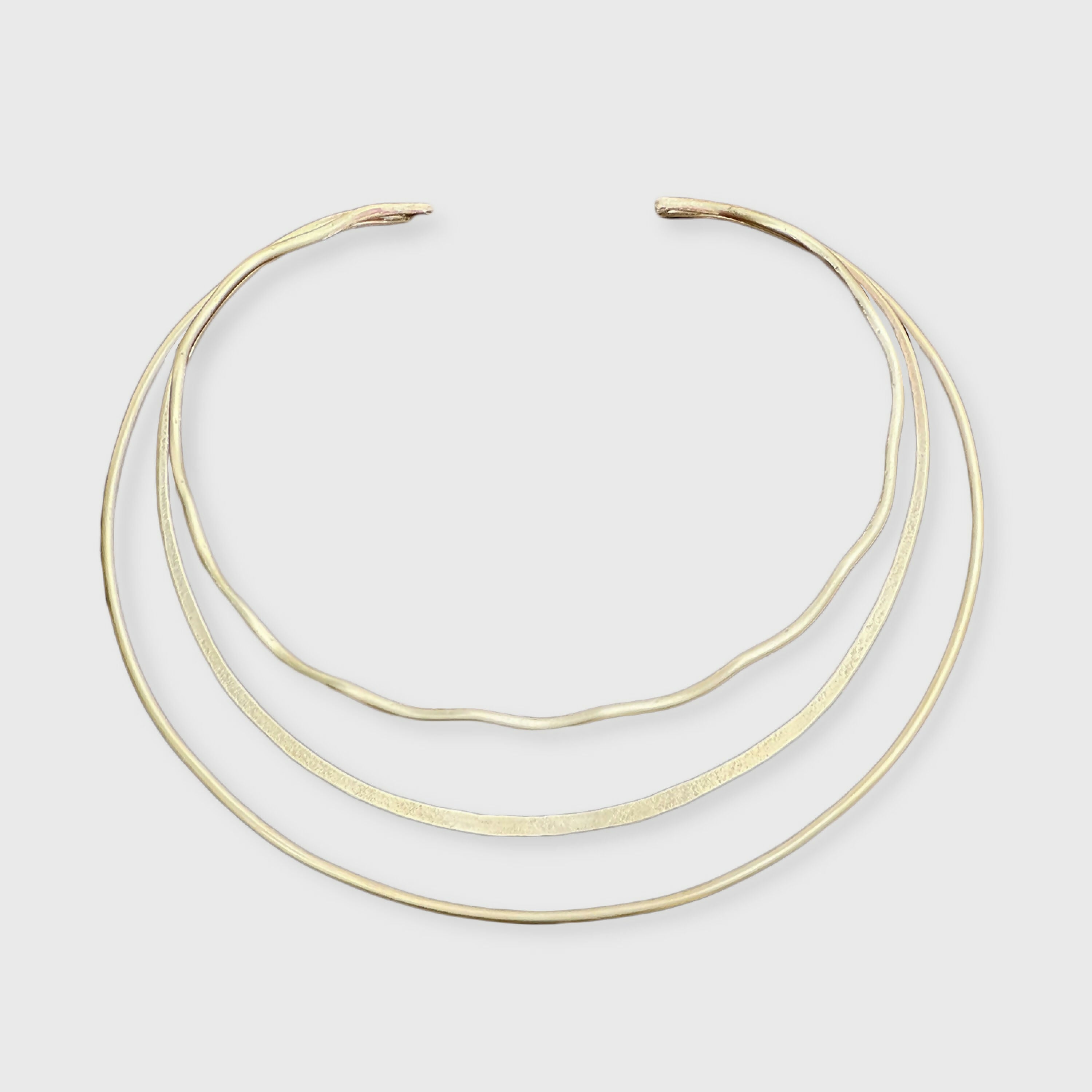 collier Escargot de Bourgogne - atelier lor copie | EMPREINTES Paris