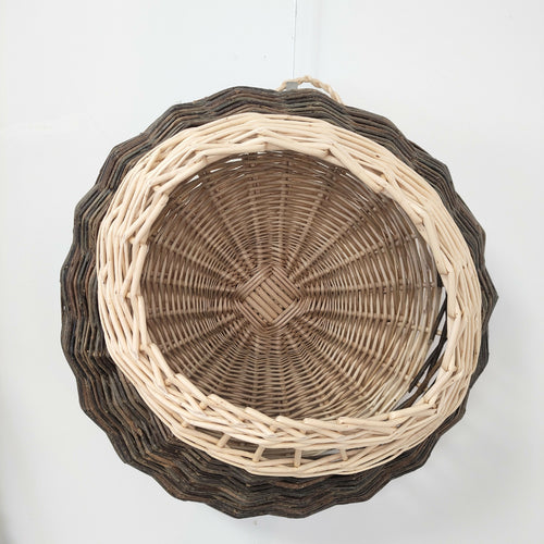 Rangement mural en osier et osier décortiqué — Cocon d’osier | EMPREINTES Paris - EMPREINTES Paris