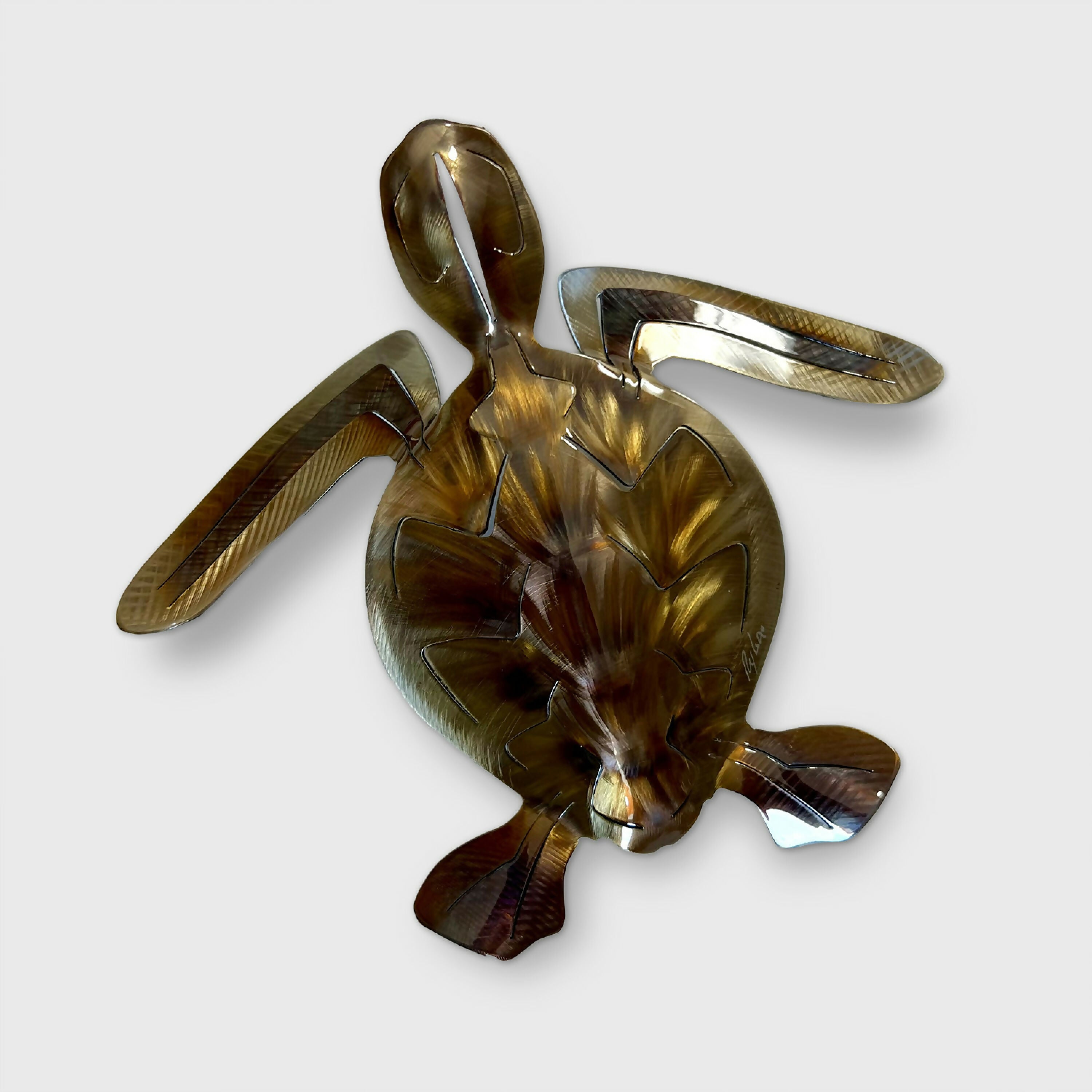 Sculpture Tortue Imbriquée | EMPREINTES Paris