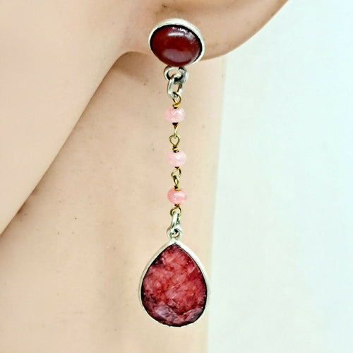 Boucles d'oreilles en sillimanite | EMPREINTES Paris - EMPREINTES Paris