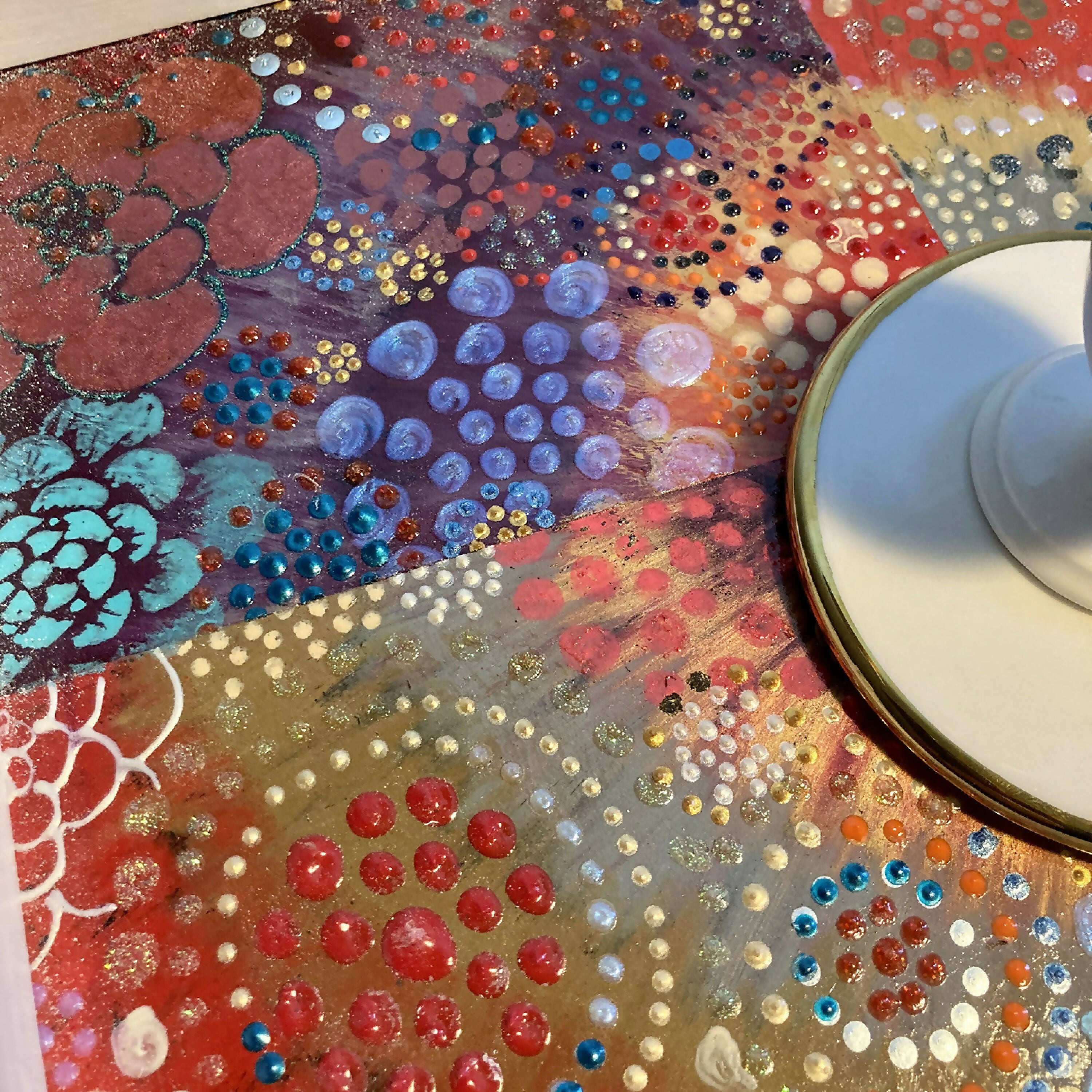 plateau_tableau_fleurs_en_quatre_n°3_valerie_beaumont copie | EMPREINTES Paris