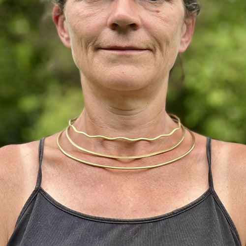 collier Escargot de Bourgogne - atelier lor copie | EMPREINTES Paris - EMPREINTES Paris