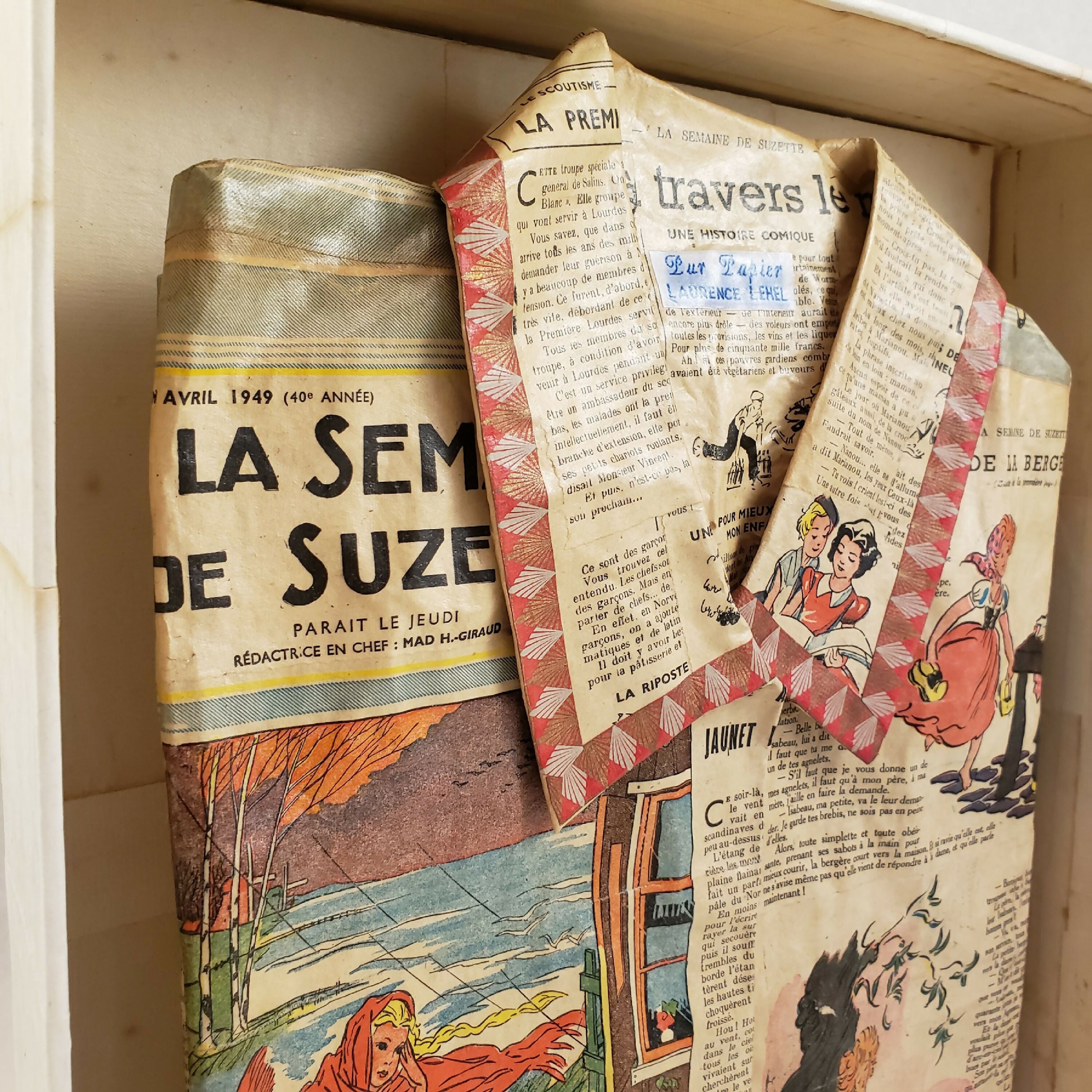 sculpture_chemise_de_suzette_laurence_lehel copie | EMPREINTES Paris