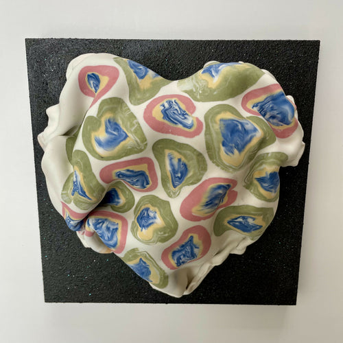 Bas relief tableau collection Cœur porcelaine Nériage 4 | EMPREINTES Paris - EMPREINTES Paris