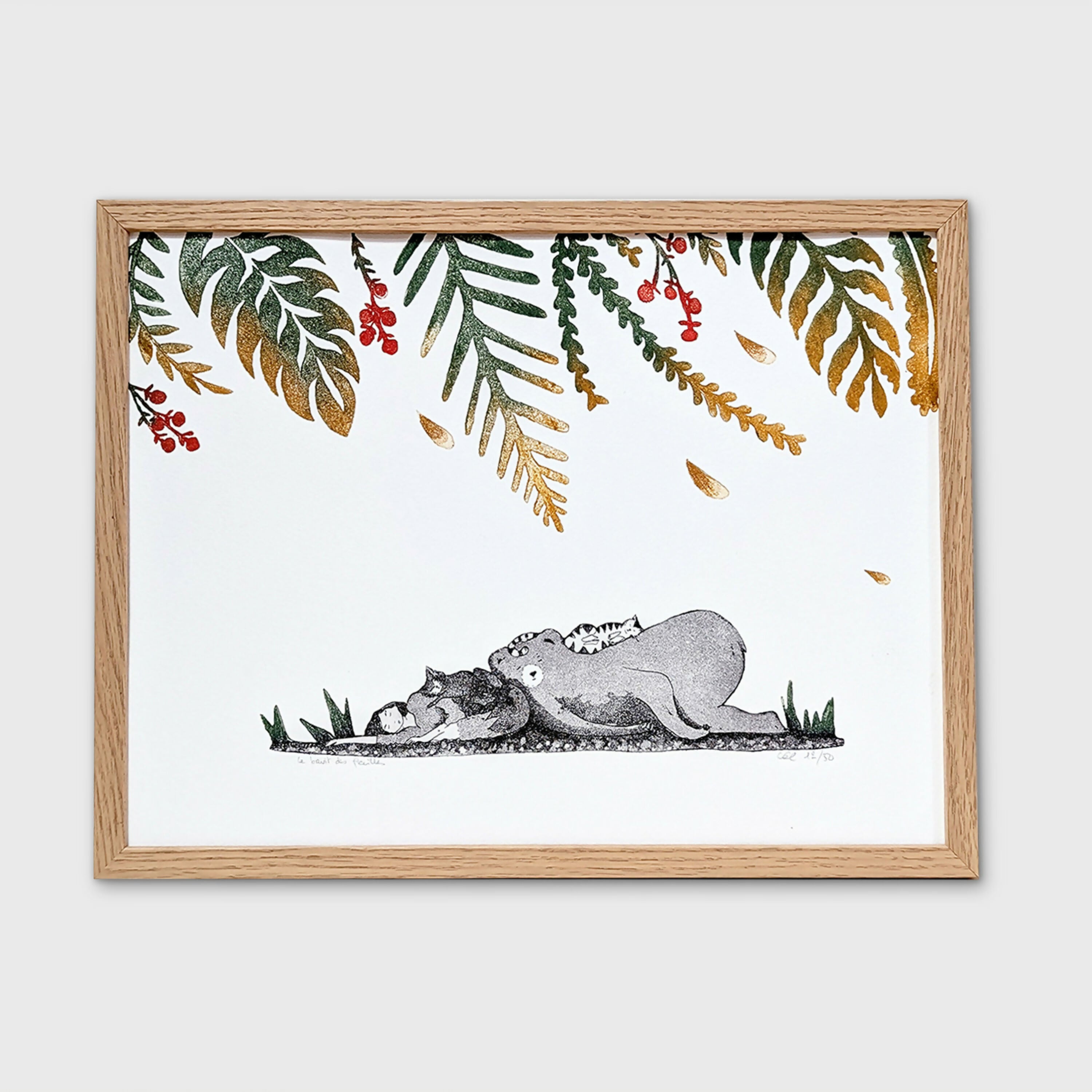 estampe_le_bruit_des_feuilles_cecile_basecq copie | EMPREINTES Paris