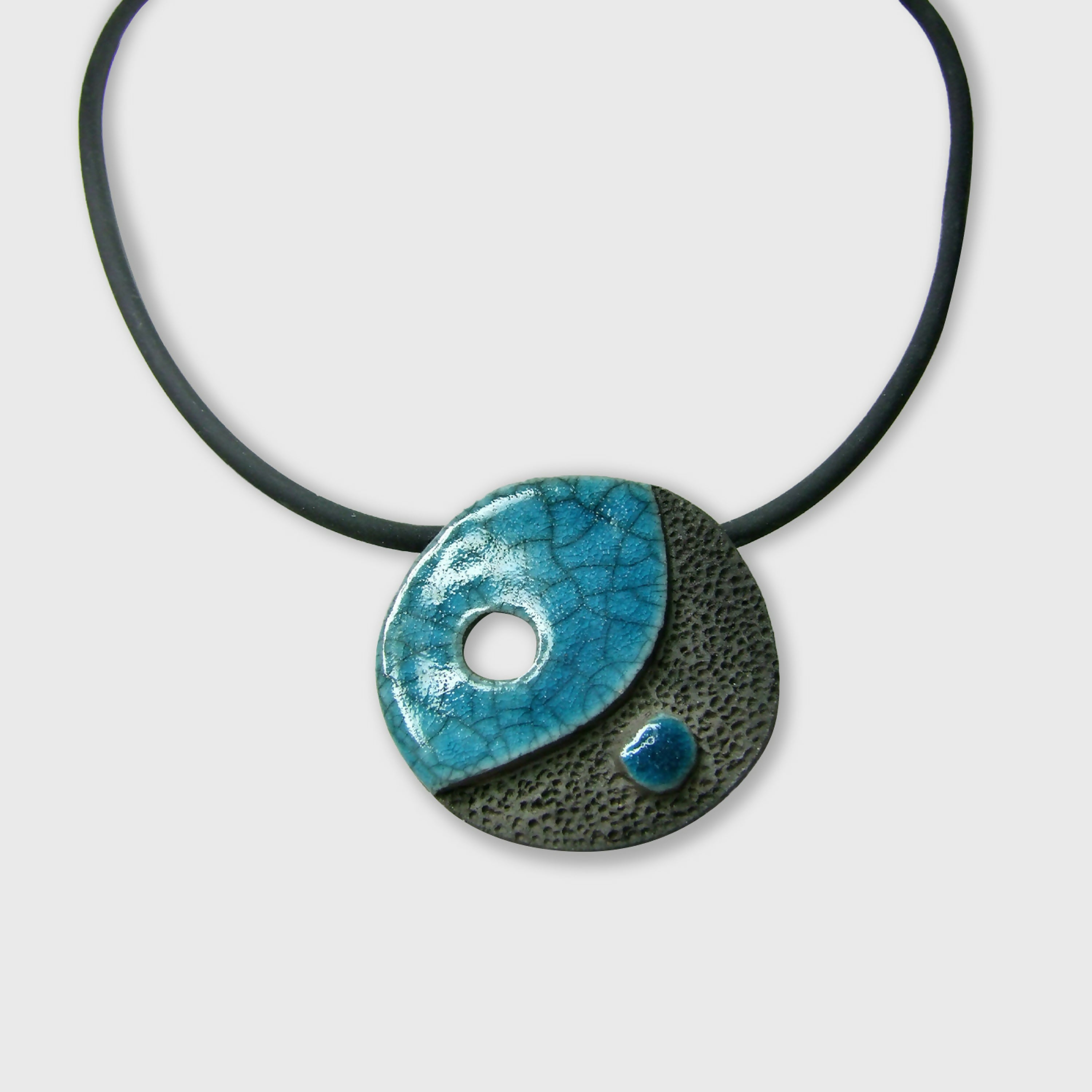 Collier Yin-Yang bleu | EMPREINTES Paris