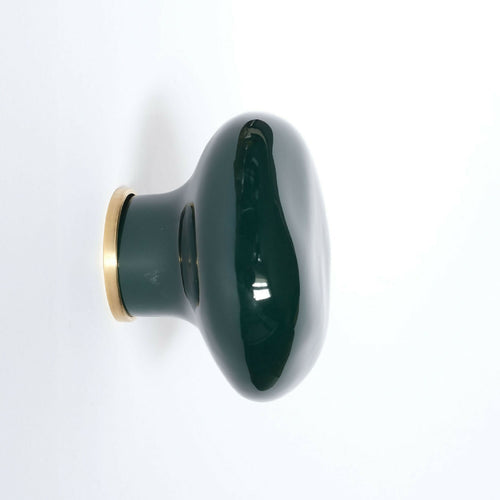 Patère Agate vert Alhambra | EMPREINTES Paris - EMPREINTES Paris