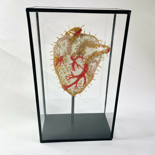 Sculpture Mon Coeur hérissé doré | EMPREINTES Paris - EMPREINTES Paris