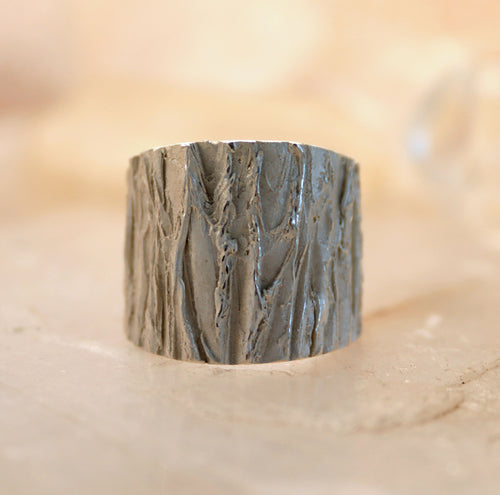 bague_ecorce_v_piece_unique_t43_en_argent_pur_sol_billeke copie | EMPREINTES Paris - EMPREINTES Paris