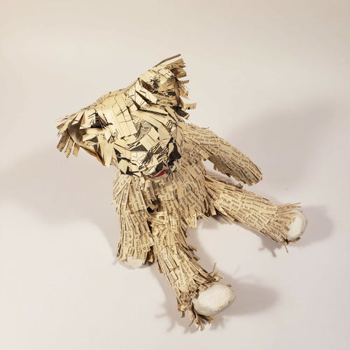 Sculpture papier Ourson assis | EMPREINTES Paris - EMPREINTES Paris