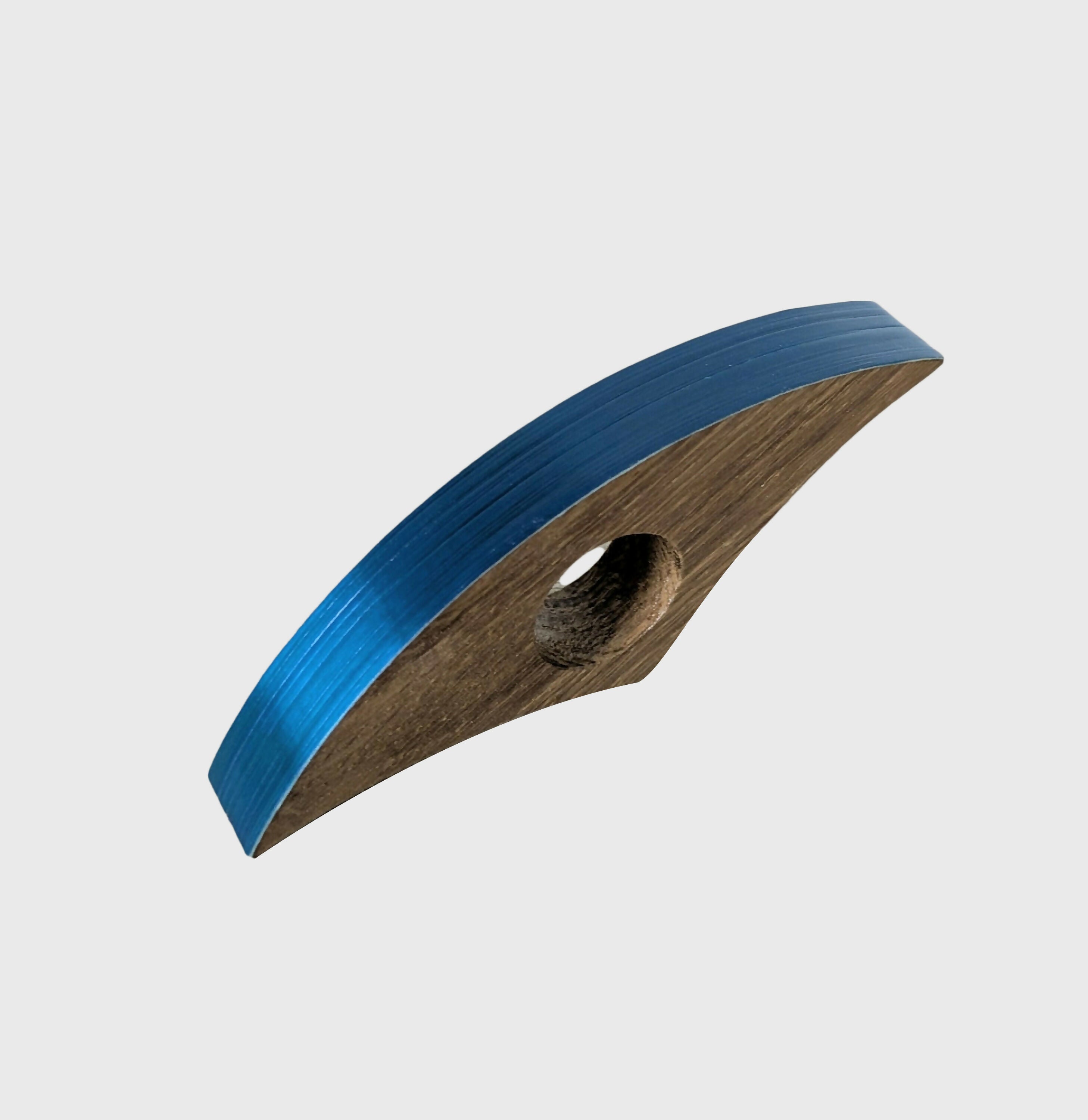 Bague de lecture avec Marqueterie de Paille Bleue Roi | EMPREINTES Paris