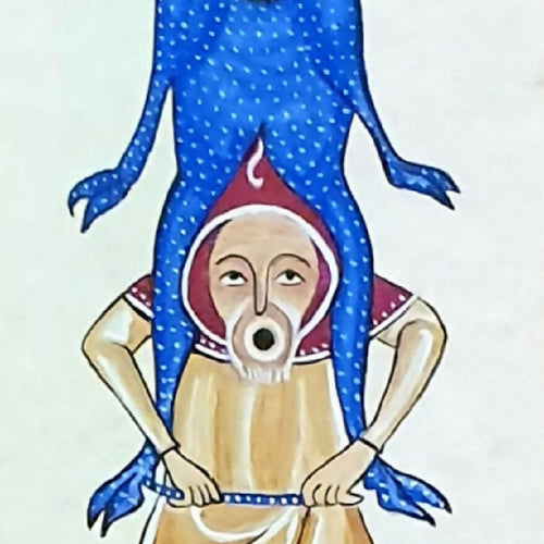 Enluminure Drôleries de Luttrell | EMPREINTES Paris - EMPREINTES Paris