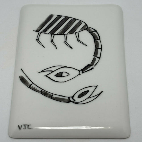 Carte du zodiaque en Porcelaine Scorpion | EMPREINTES Paris - EMPREINTES Paris