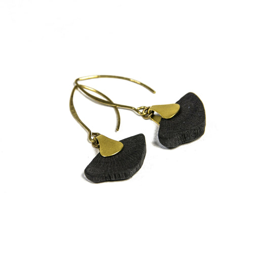 boucles_doreilles_mini_hime_fuli_ginko_3_charcoal_eskimeit copie | EMPREINTES Paris - EMPREINTES Paris