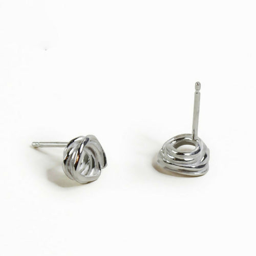 Puces mini nid en argent massif hypoallergénique | EMPREINTES Paris - EMPREINTES Paris