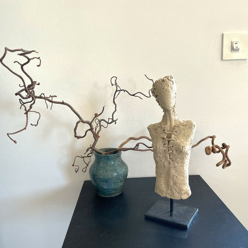 sculpture_rei_en_gres_blanc_marie_madeleine_vitrolles copie | EMPREINTES Paris - EMPREINTES Paris