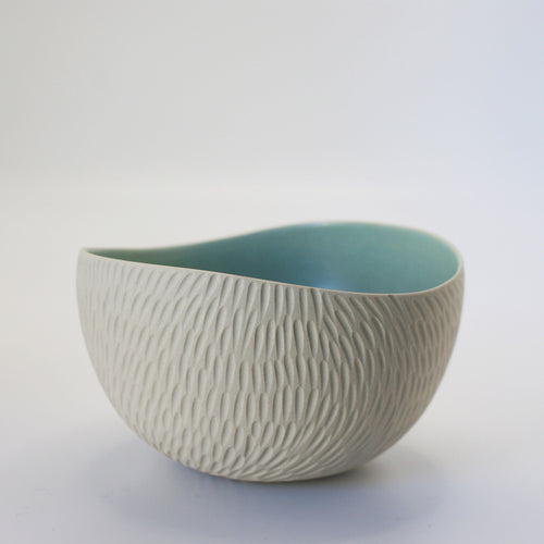 bol_gres_blanc_grave_interieur_bleu_vert_fonce_emmanuelle_manche_ceramique copie | EMPREINTES Paris - EMPREINTES Paris