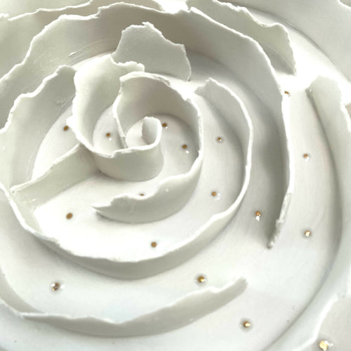 Bas relief tableau papier porcelaine collection écorce Labyrinthe | EMPREINTES Paris - EMPREINTES Paris